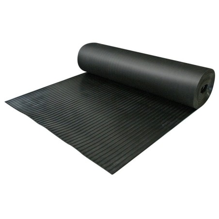 Tapis antidérapant caoutchouc larges cannelures