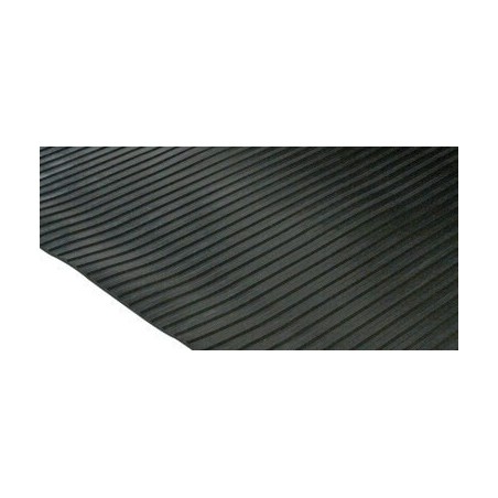 Tapis antidérapant caoutchouc larges cannelures