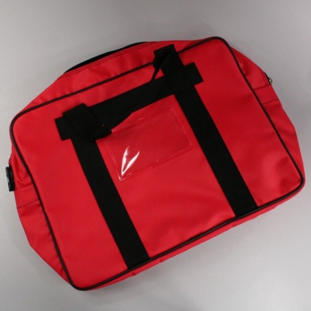 Sac de Transport Sécurisé - Rouge - Sans Dimensions - PVC et Polyester