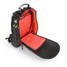 Sac d'intervention Dimatex MATT Kid Black Line - Noir avec lignes blanches, capacité de 20L.