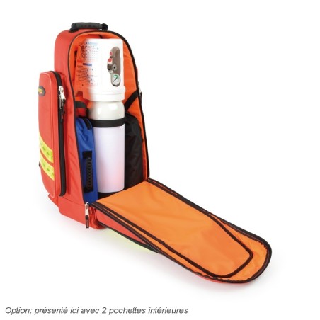 Sac d'intervention d'oxygénothérapie Dimatex DOPPLER rouge