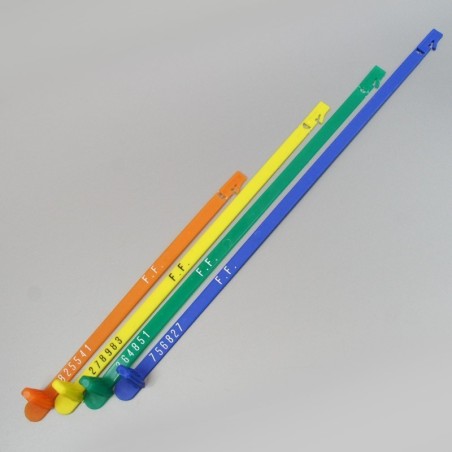 Scellés de Sécurité - Plastique Polypropylène - par 100