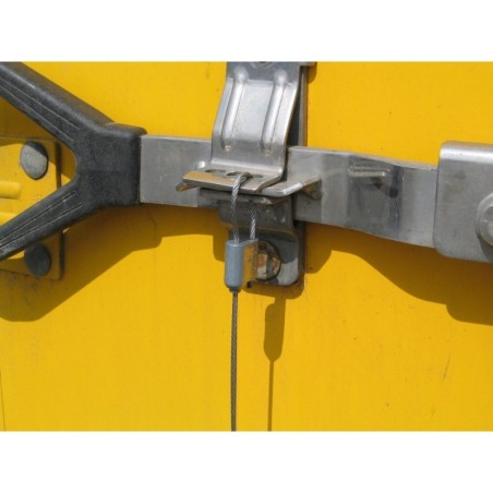 Scellés de Sécurité - Fermeture Fixe en Zinc - Par 25