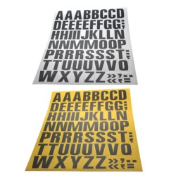 Planche de lettres magnétiques A à Z