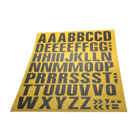 Set Lettres magnétiques A à Z - Matériau magnétique