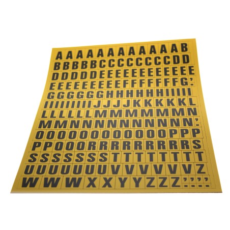 Set Lettres magnétiques A à Z - Matériau magnétique