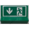 Signalétique braille Issue de secours" - Flèches haut,  droite ou gauche