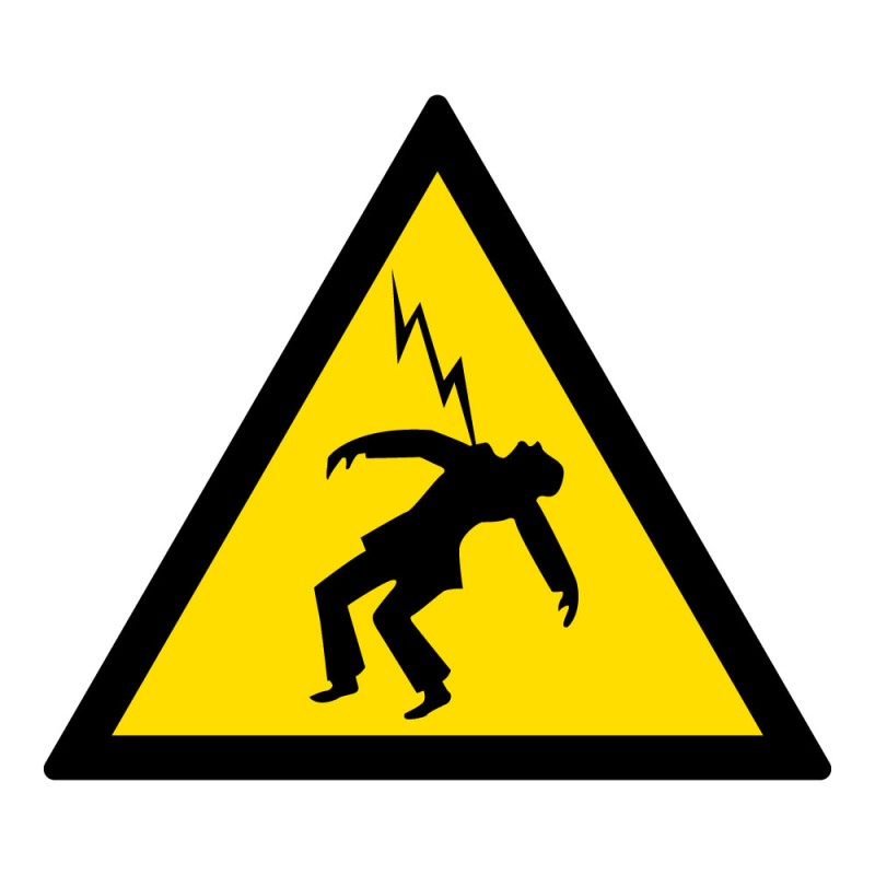 Signalétique de danger - Haute tension - W012 - ISO 7010