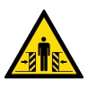 Signalétique de danger - Pictogramme Ecrasement - W019 - ISO 7010a5480516