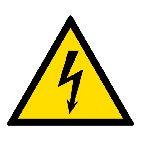 Signalétique de danger - Pictogramme Électricité - W012 - ISO 7010