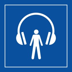 Panneau d'information - Audioguide - ISO 7001