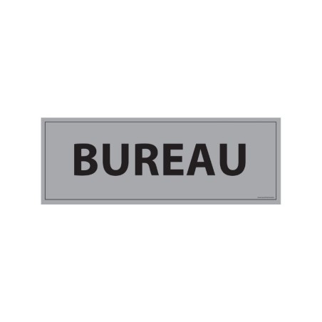 Signalétique d'information - Pictogramme Bureau - 210 x 75 mm