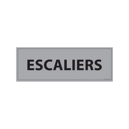 Signalétique d'information - Pictogramme Escaliers - 210 x 75 mm