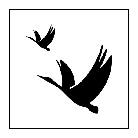 Signalétique d'information - Réserve ornithologique - ISO 7001