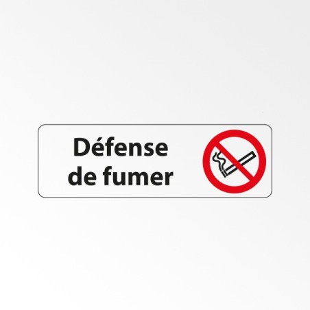 Panneau adhésif - Défense de fumer - P002