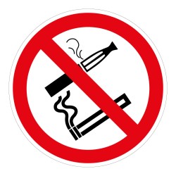 Signalétique d'interdiction - Interdiction de fumer et vapoter