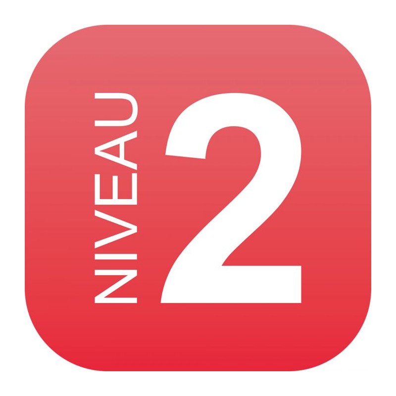 Signalétique d'orientation - Niveau 2 - 120 x 120 mm - PMMA