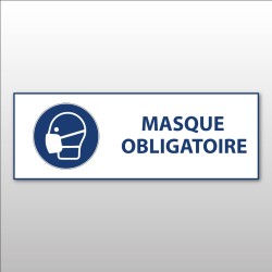 Panneau obligation - Masque obligatoire - M016