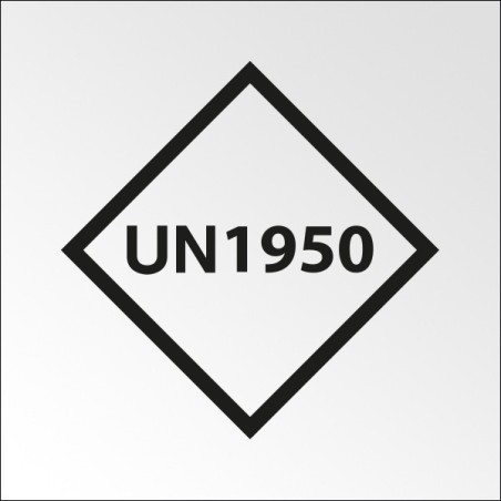 Signalisation de transport normalisée - "UN..." - Vinyle adhésif - 100 x 100 mm