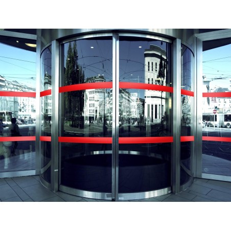 Bandes de signalisation adhésives - colorées - 5 cm x 5 m - 2 rouleaux