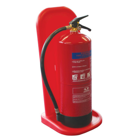 Socle porte-extincteurs - pour extincteurs de 6 à 12 kg et CO2 de 2 kg