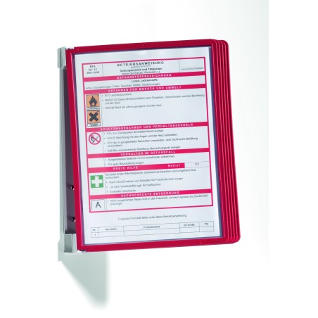 Support mural porte-document A4