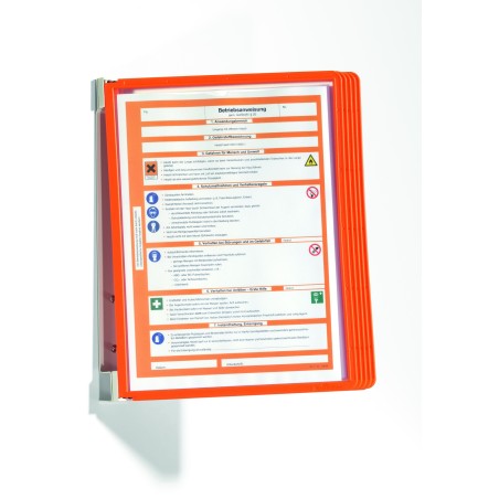 Support mural porte-document A4