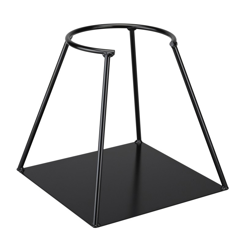 Support - Pied pour extincteur, 3 modèles - Acier 20/10