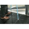 Caillebotis d'entrée robuste et pratique, conforme aux normes handicap