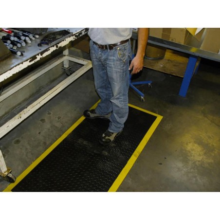 Tapis Antifatigue - Connectable 710x790 mm - M90 - Caoutchouc Naturel
