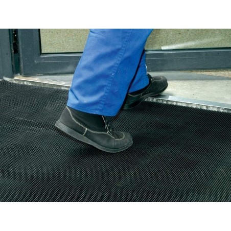 Tapis Antidérapant - Picots Flexibles et Bords Biseautés - 100% Caoutchouc