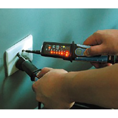 Testeur de tension et de continuité - Détection automatique - Norme IEC EN 61326
