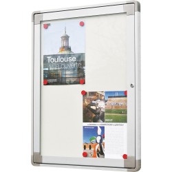Vitrine d'Affichage Extra Plate - Extérieur - Aluminium