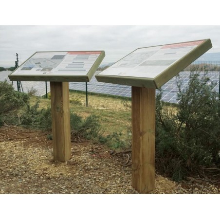 Pupitre table de lecture extérieur