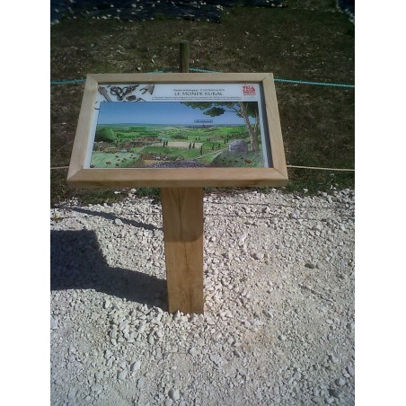 Pupitre table de lecture extérieur