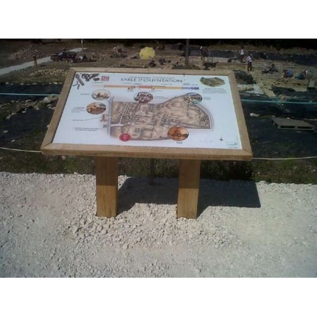 Pupitre table de lecture extérieur