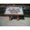 Pupitre table de lecture extérieur