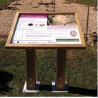 Pupitre table de lecture extérieur