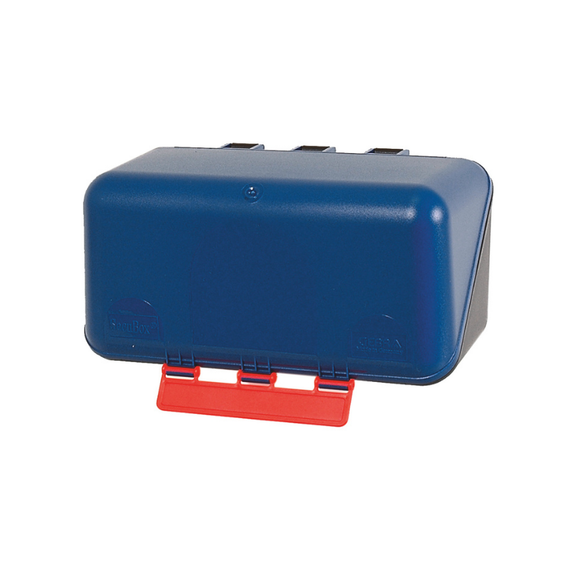 Boîte de rangement EPI neutre coloris bleu - ABS
