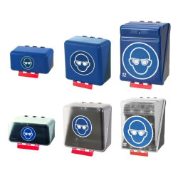 Boîte de rangement EPI pour Protections Oculaires - ABS