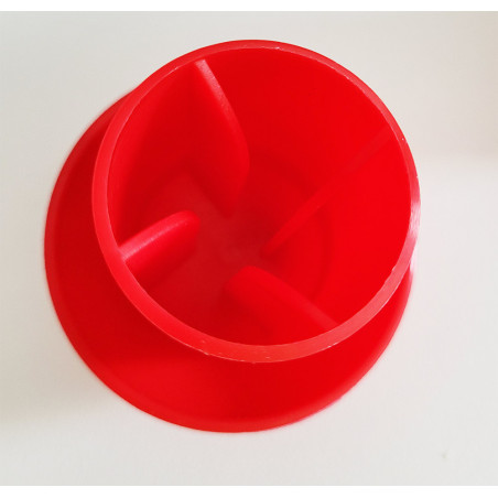 Bouchons de Protection pour Piquet de Chantier - Polypropylène - Lot de 20