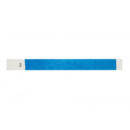 Bracelets d'identification en tyvek vierge