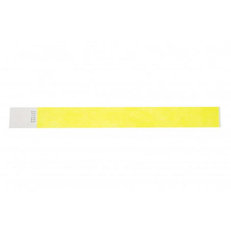 Bracelets d'identification en tyvek vierge