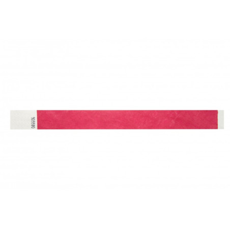 Bracelets d'identification en tyvek vierge