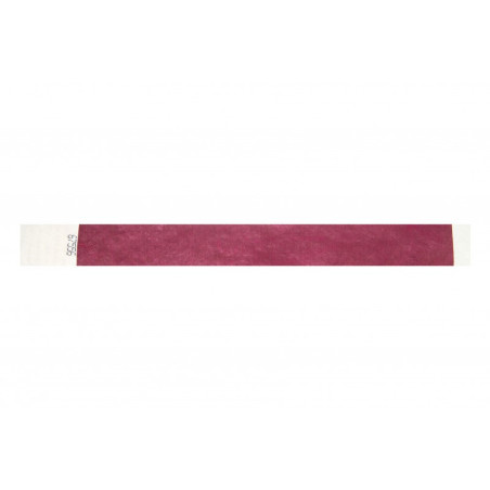 Bracelets d'identification en tyvek vierge