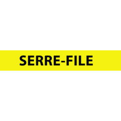 Brassard - Serre-File - auto-enroulant réfléchissant - 340 x 30 mm