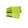 Brassard de sécurité - Porte badge jaune rétroréfléchissant - 9 x 50 cm - Polyester