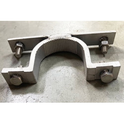 Bride de Fixation - Pour poteau diamètre 60 mm - Aluminium