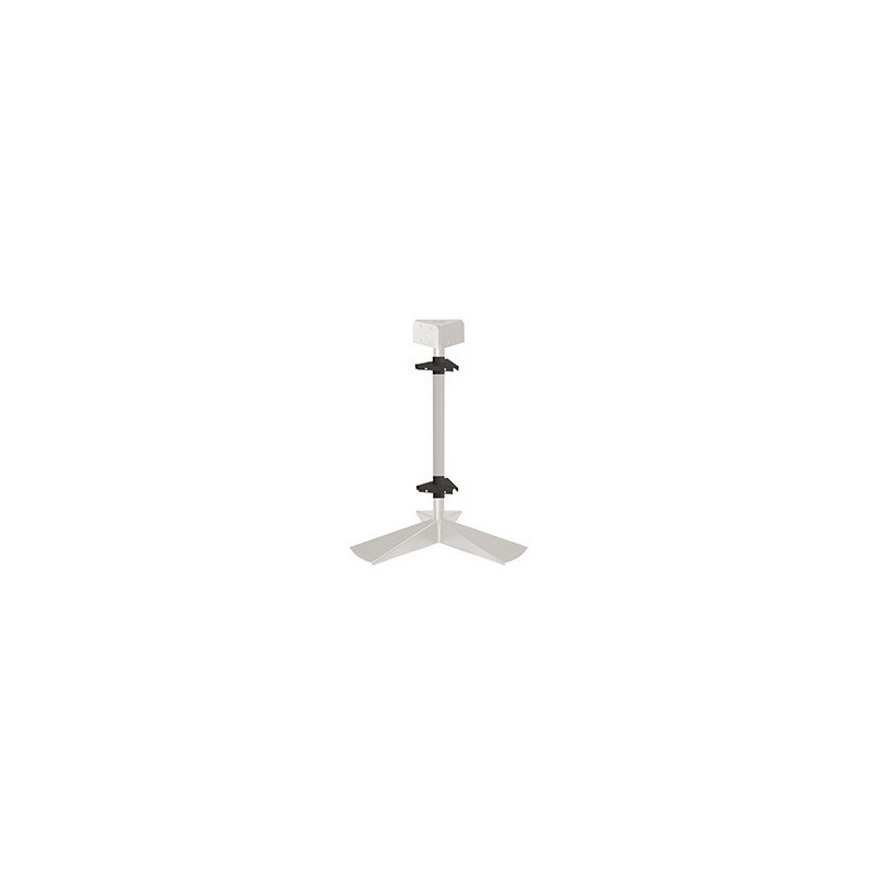 Kit de Fixation - Brides pour Poubelles Trapi 3 flux - Acier