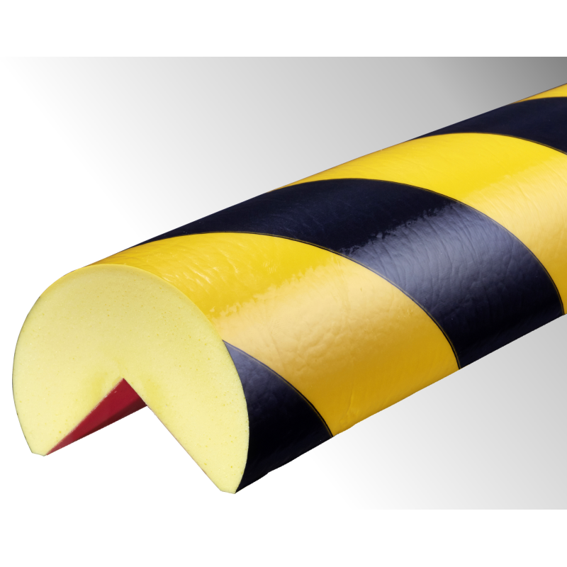 Butoir - Profil flexible à angle droit - Longueur 1 m - Mousse polyuréthane